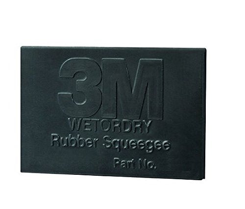 3M Wetordry Rubber Squeegee, 2"" x 3